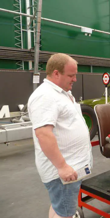 Tony around 2020, carrying excess weight